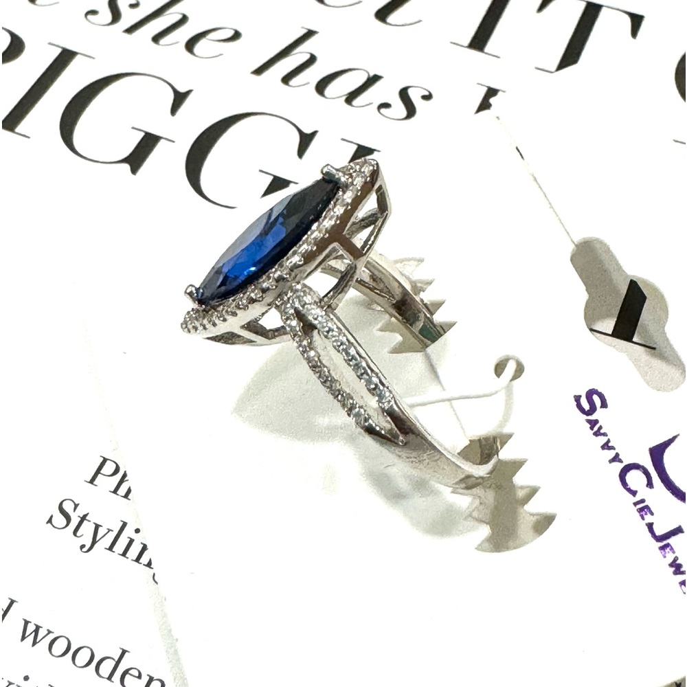 18K Silver ring - Picture 7 of 8